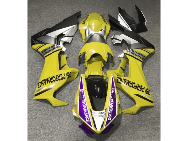 2017-2023 Amarillo Brillante & Morado Honda CBR1000RR Carenado Moto 2017-2023 Amarillo Brillante & Morado Honda CBR1000RR Carenado Moto
