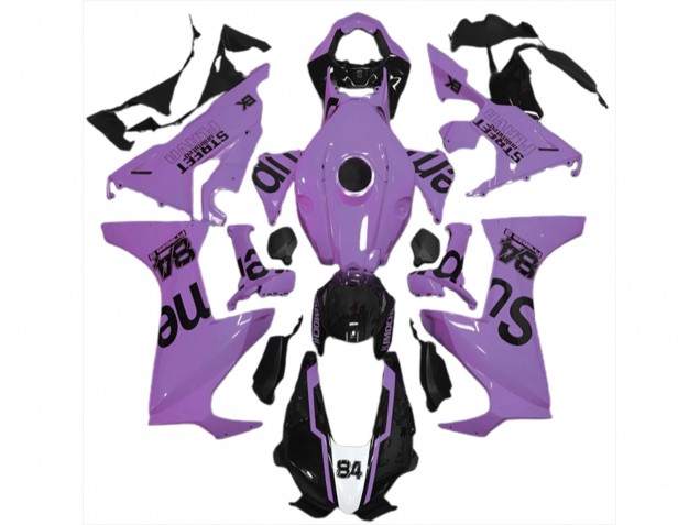2017-2023 Flava Callejera Púrpura Lechosa Honda CBR1000RR Carenado Moto
