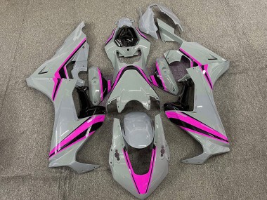 2017-2023 Nardo Con Rayas Rosas Honda CBR1000RR Carenado Moto