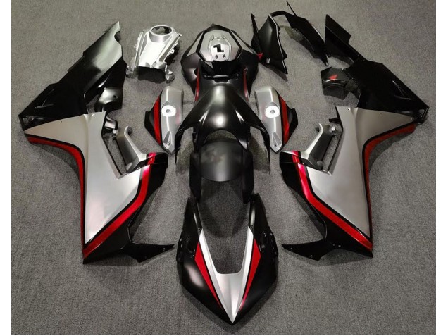 2017-2023 Plata & Negro & Rojo Honda CBR1000RR Carenado Moto 2017-2023 Plata & Negro & Rojo Honda CBR1000RR Carenado Moto