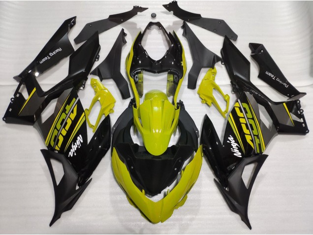 2018-2023 Amarillo Brillante Kawasaki Ninja 400 Carenado Moto 2018-2023 Amarillo Brillante Kawasaki Ninja 400 Carenado Moto
