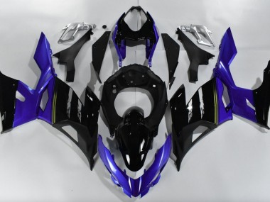 2018-2023 Púrpura & Negro Kawasaki Ninja 400 Carenado Moto